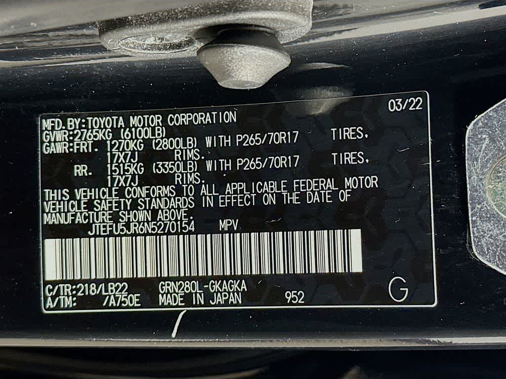 Thumbnail: 2022 Toyota 4Runner - 22