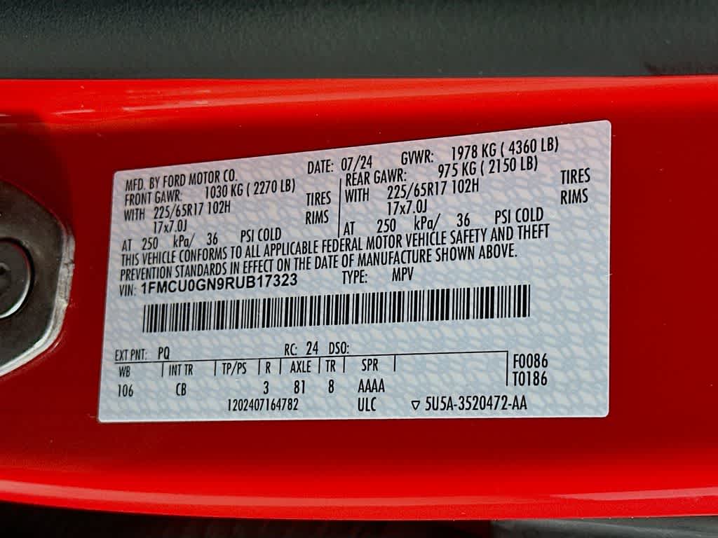 Thumbnail: 2024 Ford Escape - 23