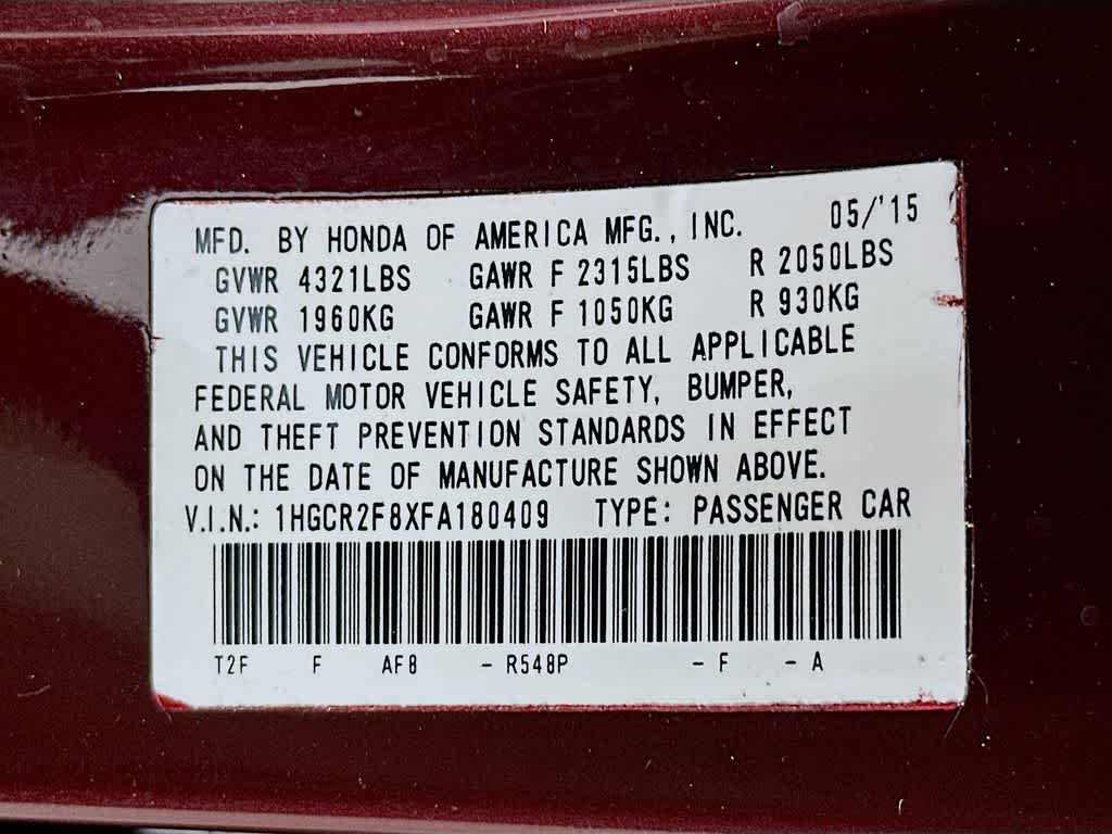 Thumbnail: 2015 Honda Accord - 22
