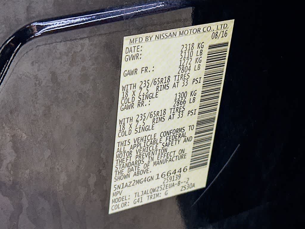 Thumbnail: 2016 Nissan Murano - 23