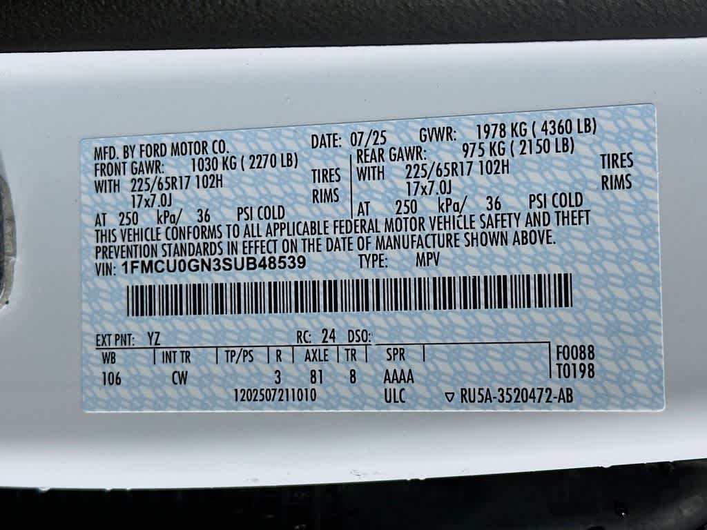 Thumbnail: 2025 Ford Escape - 23