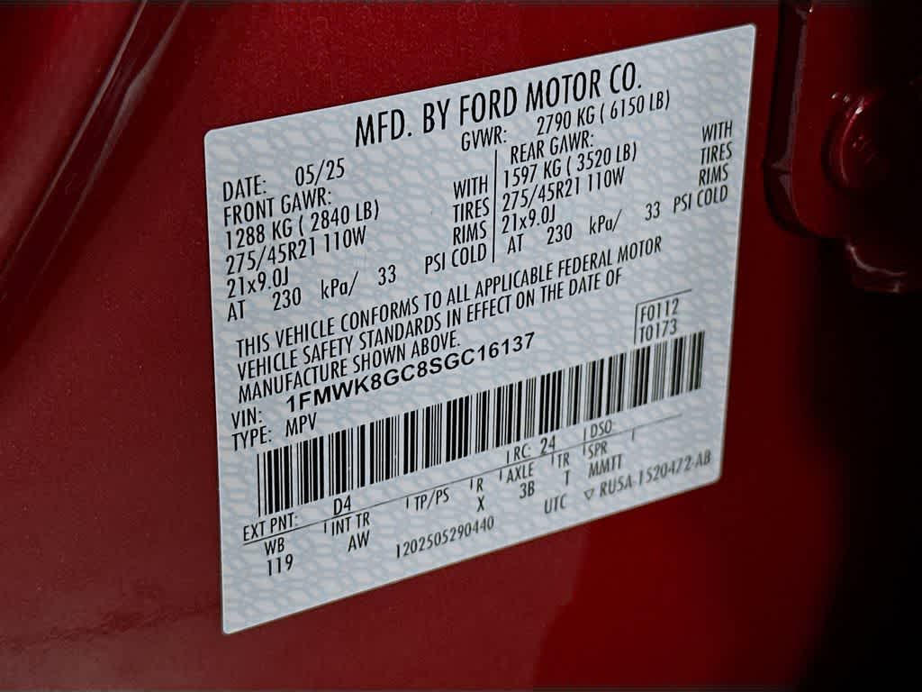 2025 Ford Explorer ST 22