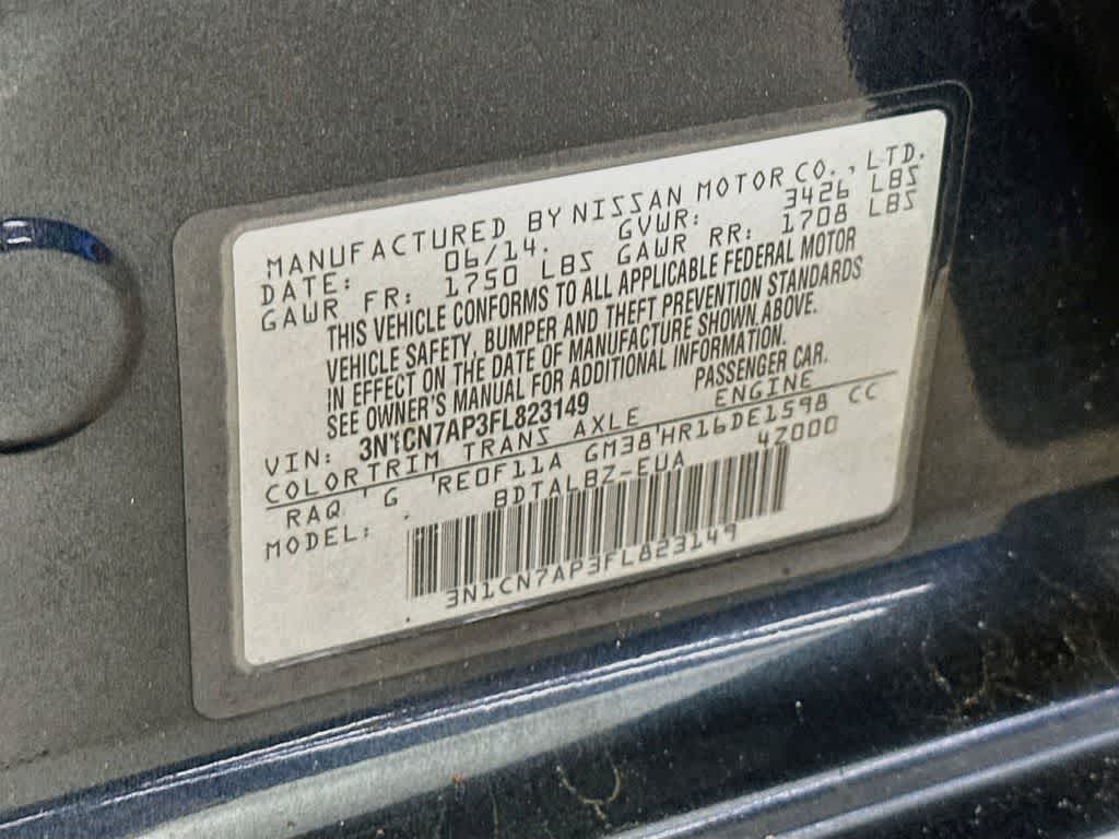 Thumbnail: 2015 Nissan Versa - 21
