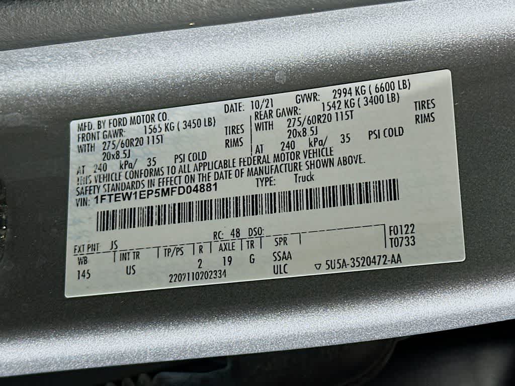 Thumbnail: 2021 Ford F-150 - 23
