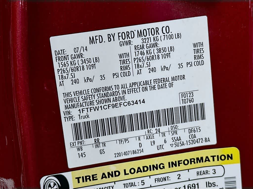 Thumbnail: 2014 Ford F-150 - 21