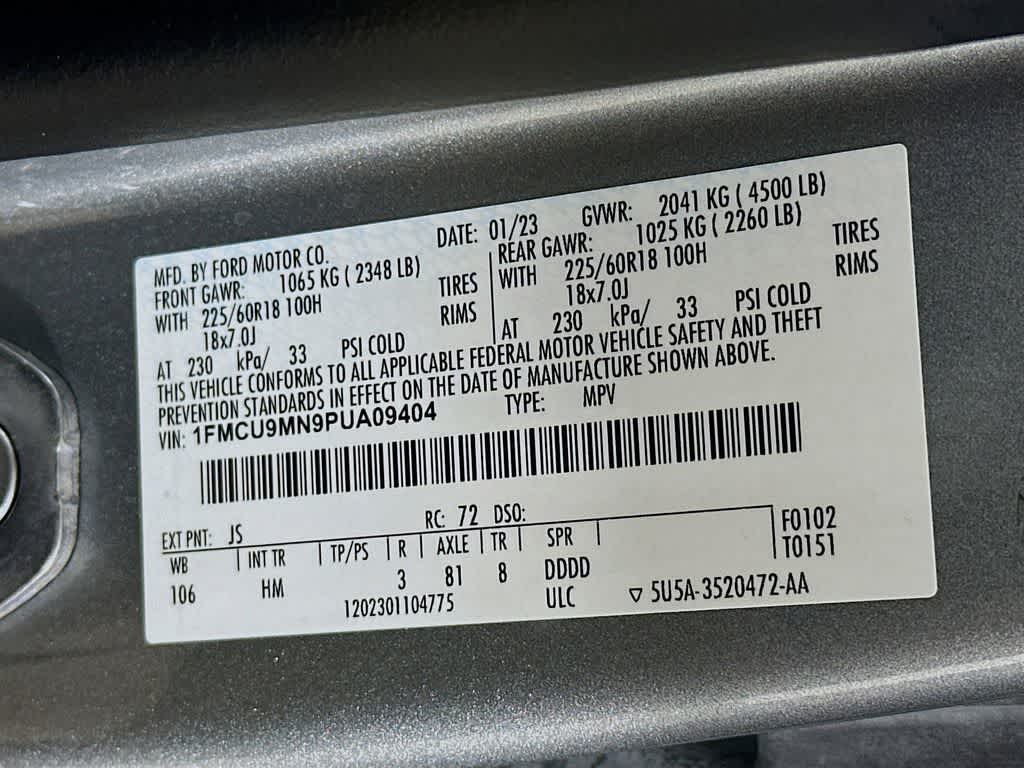 Thumbnail: 2023 Ford Escape - 23