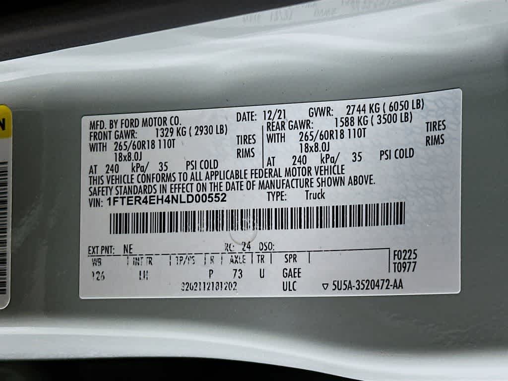 Thumbnail: 2022 Ford Ranger - 22