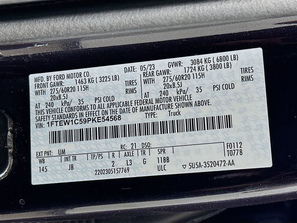 2023 Ford F-150 XL 22