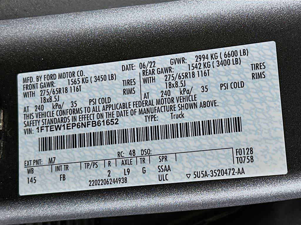 2022 Ford F-150 XLT 22