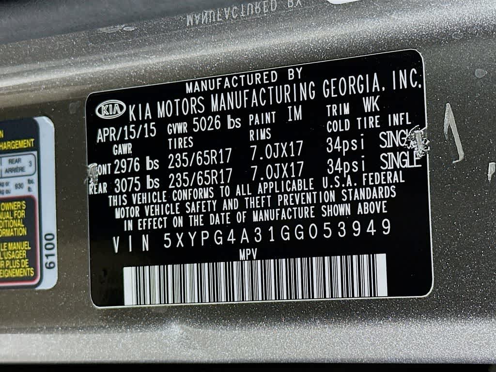 Thumbnail: 2016 Kia Sorento - 23