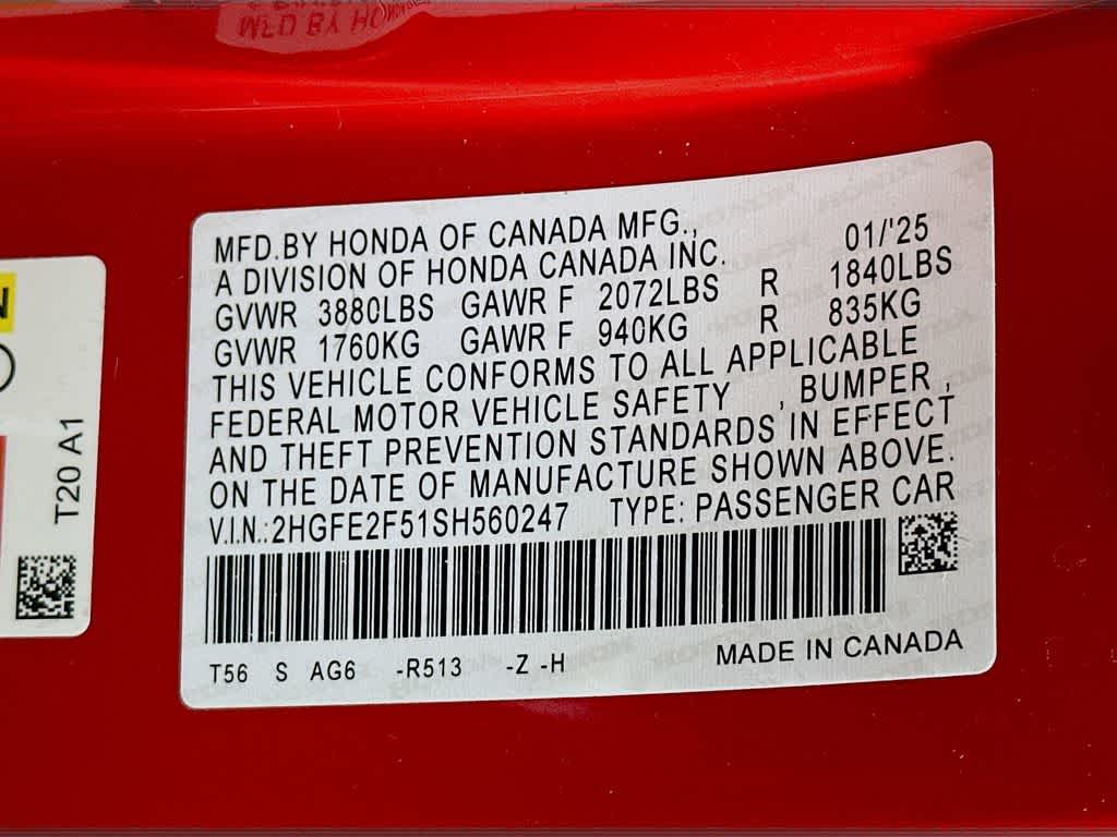 Thumbnail: 2025 Honda Civic - 22