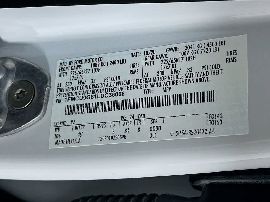 Thumbnail: 2020 Ford Escape - 22