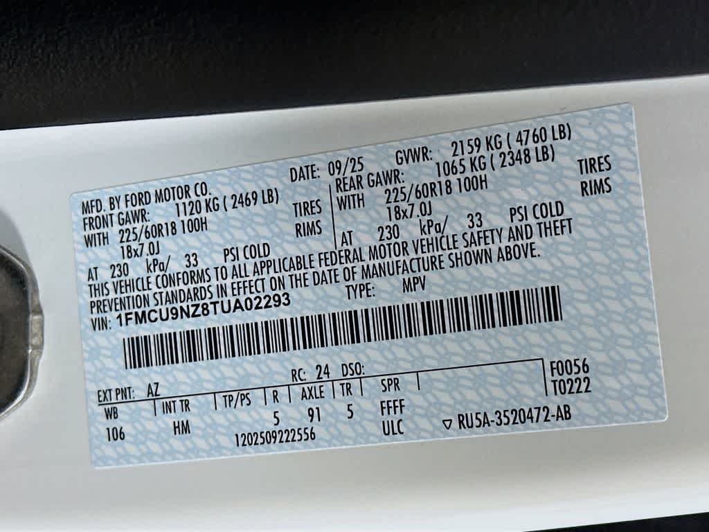 Thumbnail: 2026 Ford Escape - 22