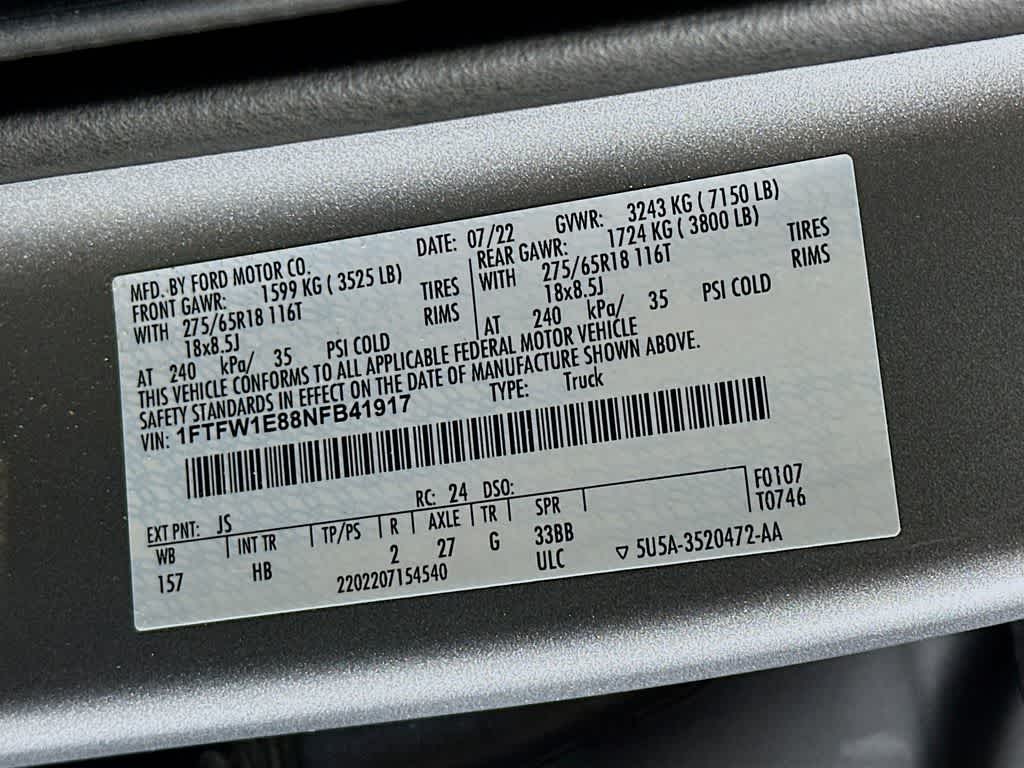 Thumbnail: 2022 Ford F-150 - 22