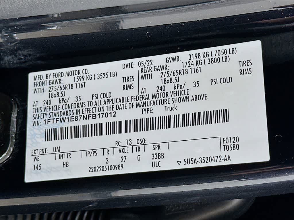 Thumbnail: 2022 Ford F-150 - 22