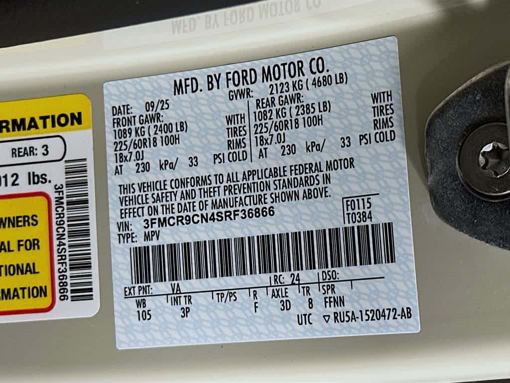 Thumbnail: 2025 Ford Bronco Sport - 22