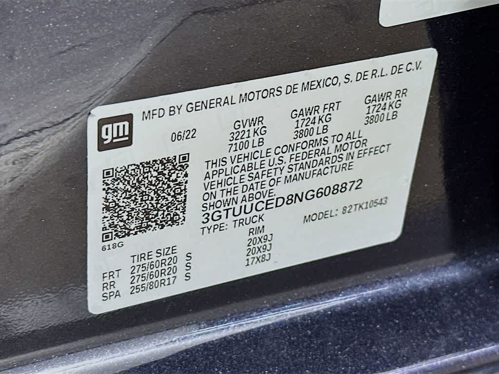 Thumbnail: 2022 GMC Sierra 1500 - 23