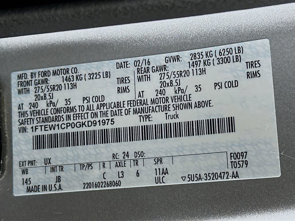 Thumbnail: 2016 Ford F-150 - 22