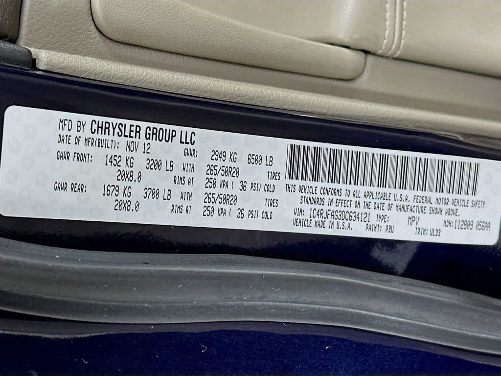 Thumbnail: 2013 Jeep Grand Cherokee - 23