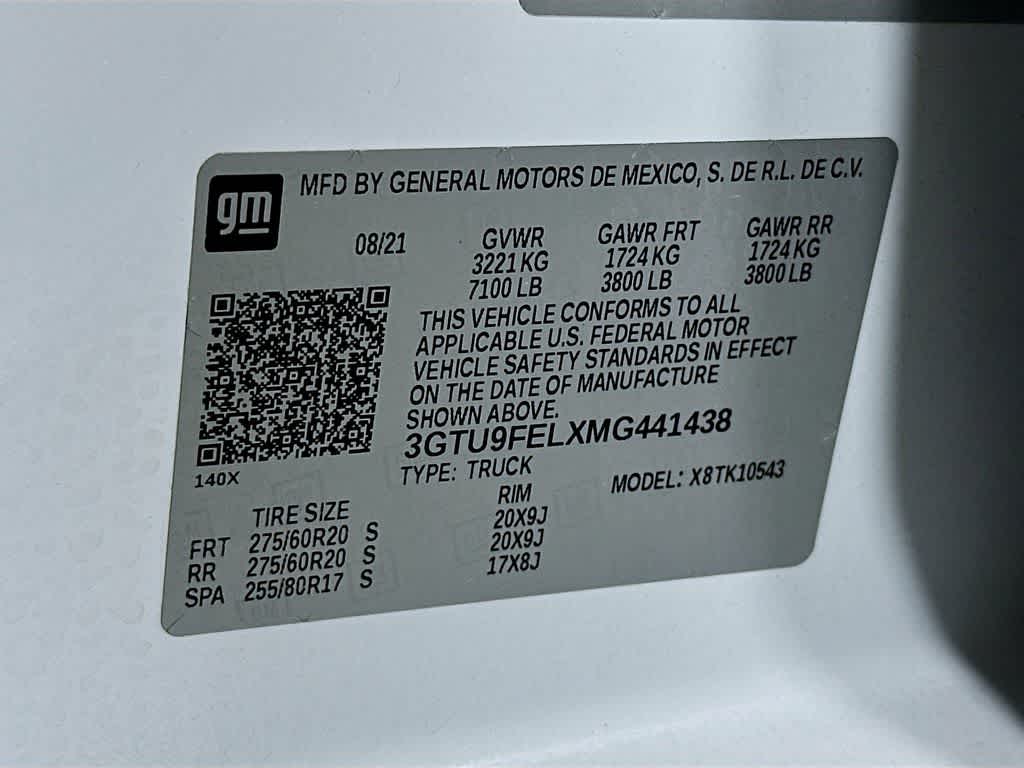 Thumbnail: 2021 GMC Sierra 1500 - 22