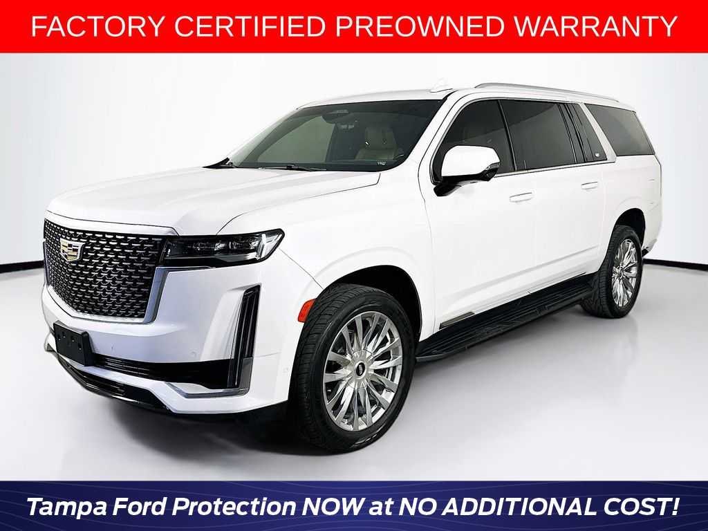 Certified 2021 CADILLAC Escalade ESV Premium Luxury SUV