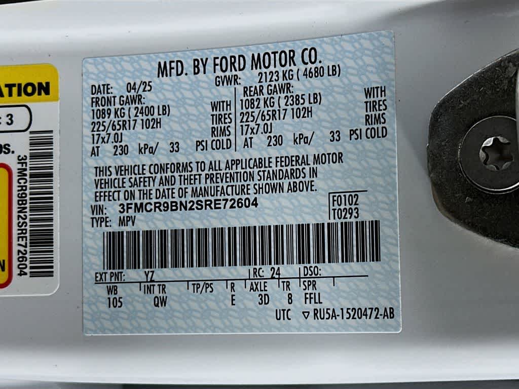 Thumbnail: 2025 Ford Bronco Sport - 22