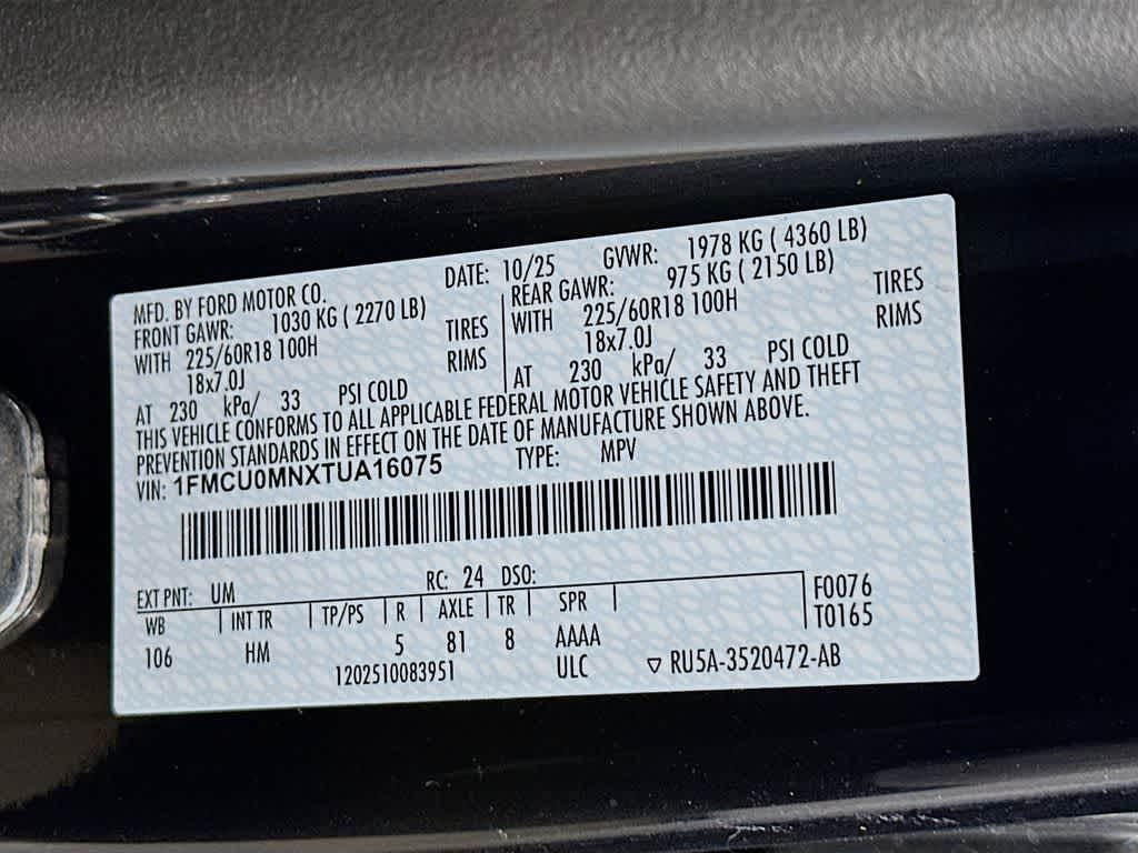 Thumbnail: 2026 Ford Escape - 22