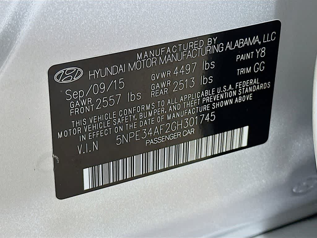 Thumbnail: 2016 Hyundai Sonata - 23