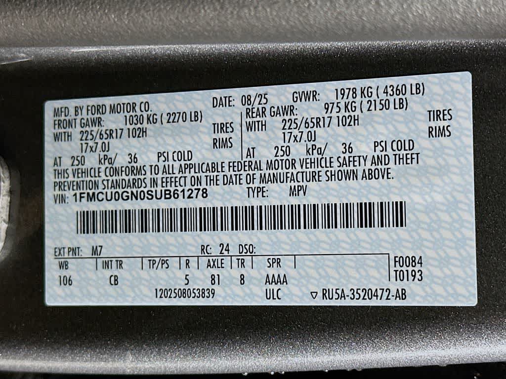 Thumbnail: 2025 Ford Escape - 21