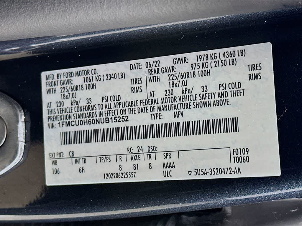 Thumbnail: 2022 Ford Escape - 21