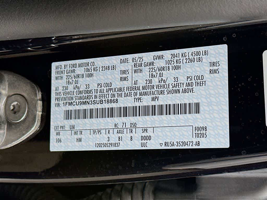 Thumbnail: 2025 Ford Escape - 23