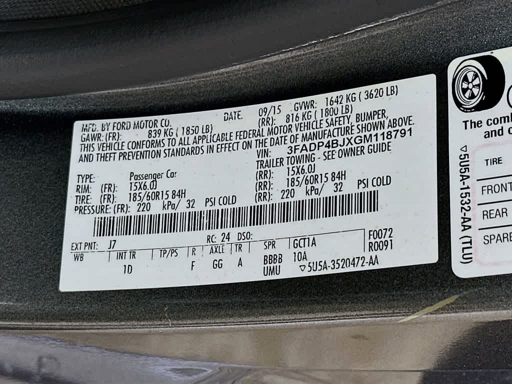 Thumbnail: 2016 Ford Fiesta - 22