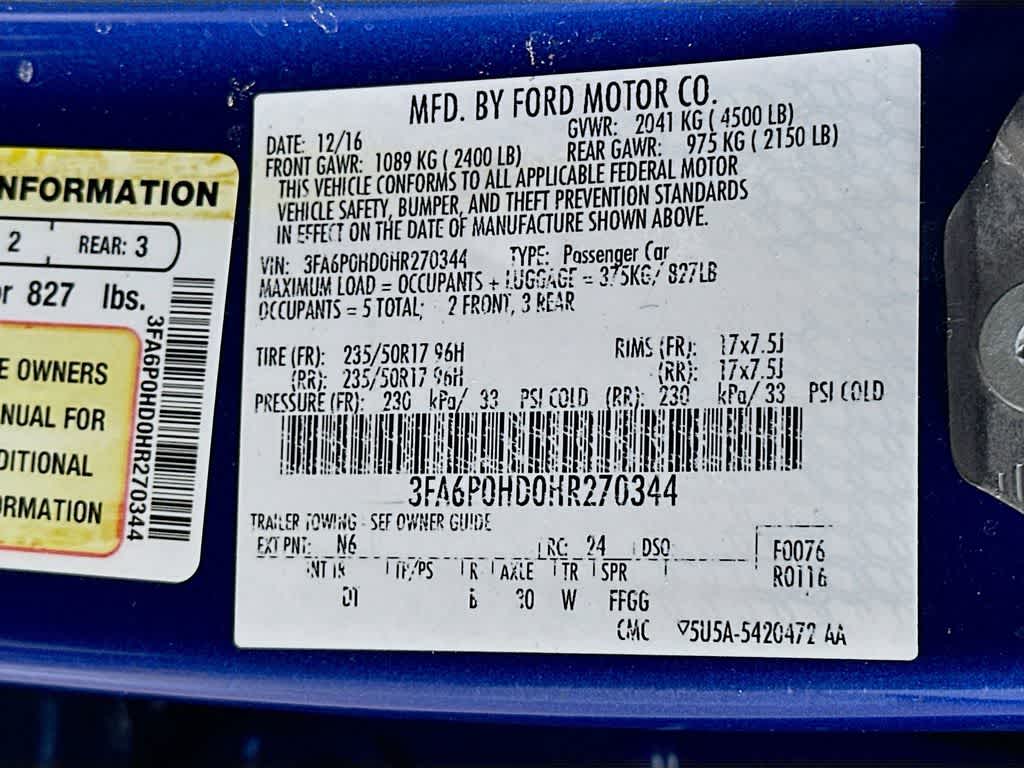Thumbnail: 2017 Ford Fusion - 22