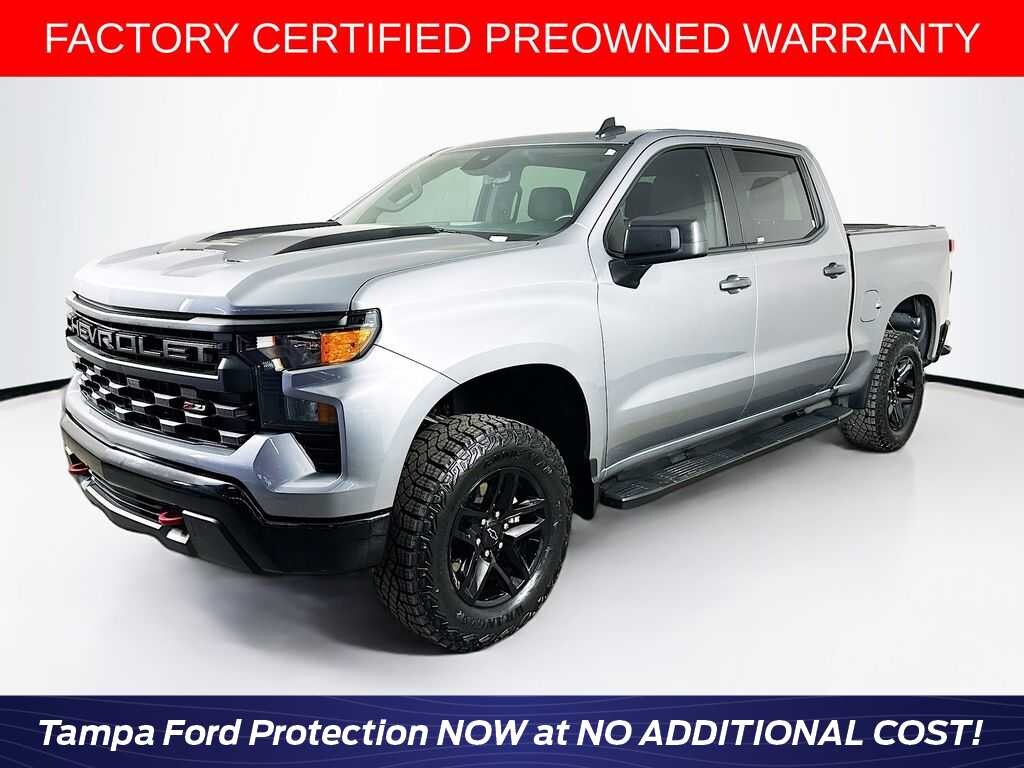 Certified 2024 Chevrolet Silverado 1500 Custom Trail Boss Truck