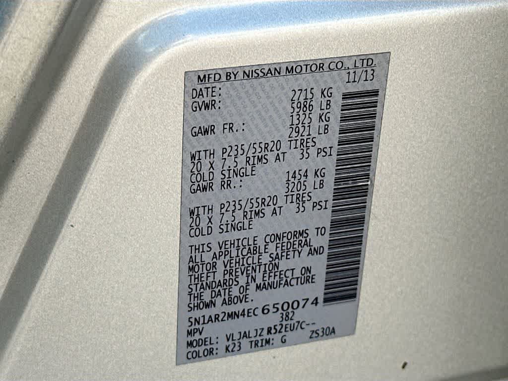 Thumbnail: 2014 Nissan Pathfinder - 23