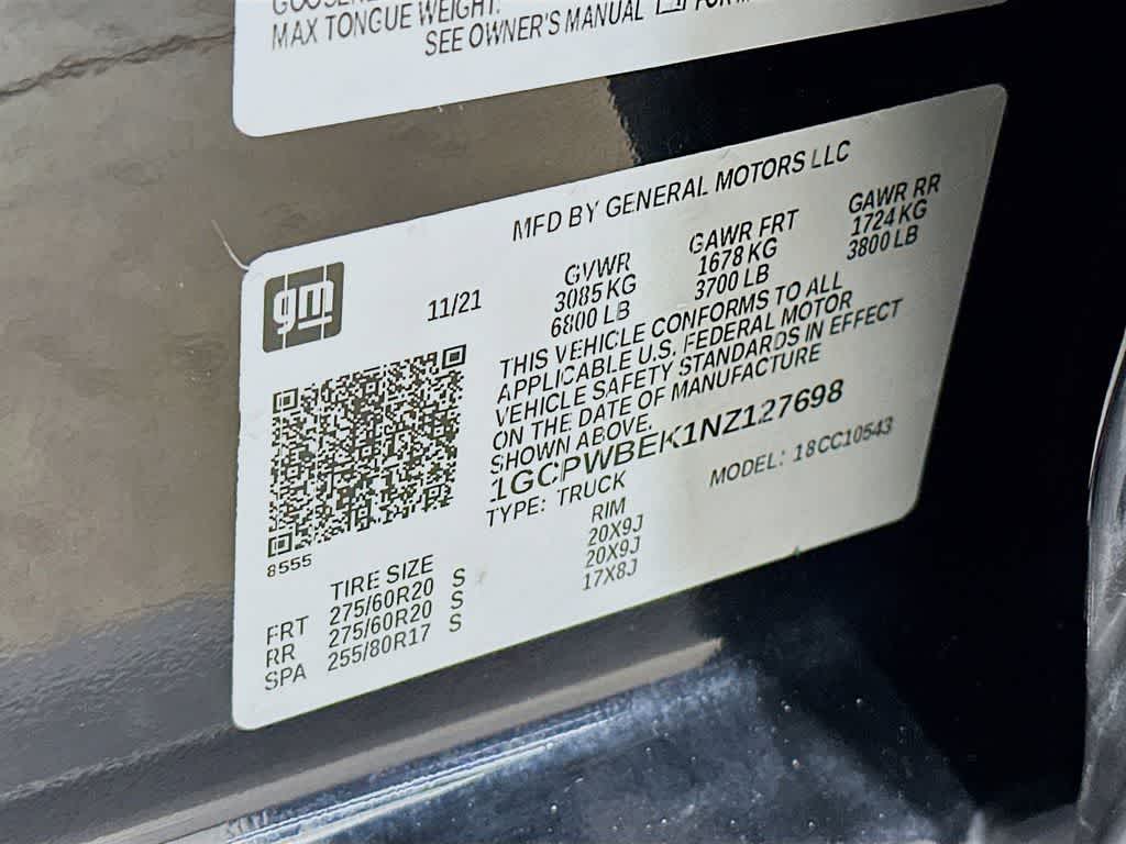 Thumbnail: 2022 Chevrolet Silverado 1500 - 21