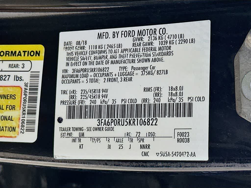 Thumbnail: 2019 Ford Fusion - 23