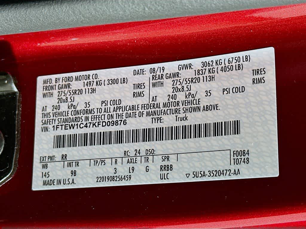 Thumbnail: 2019 Ford F-150 - 23