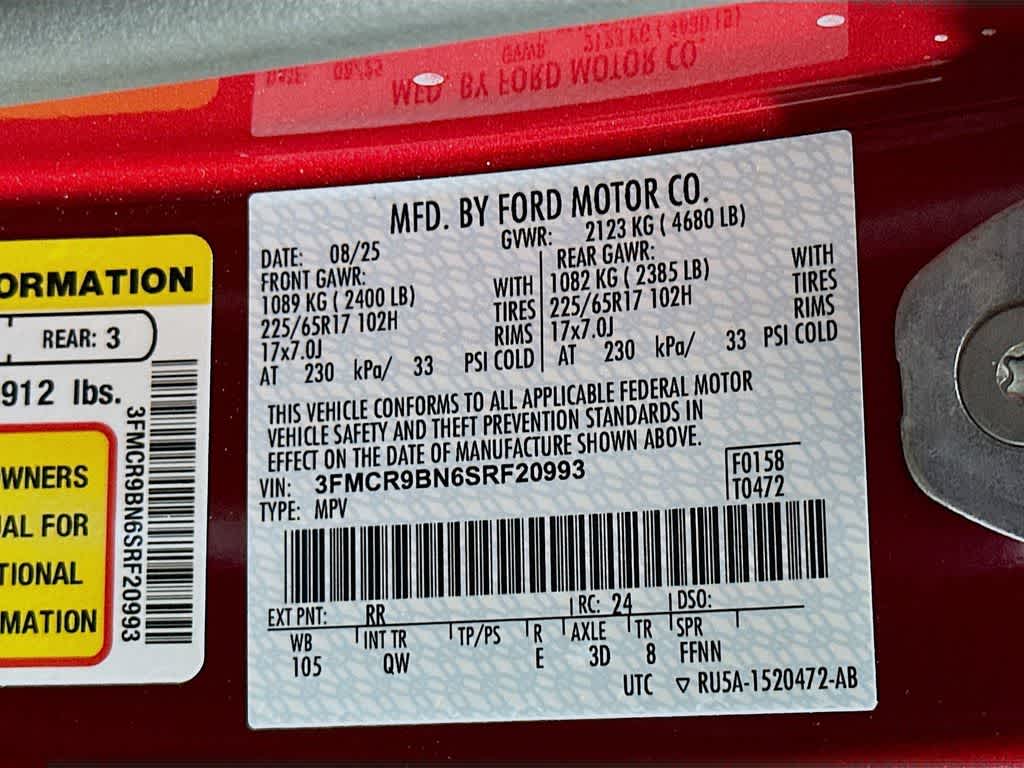 Thumbnail: 2025 Ford Bronco Sport - 23