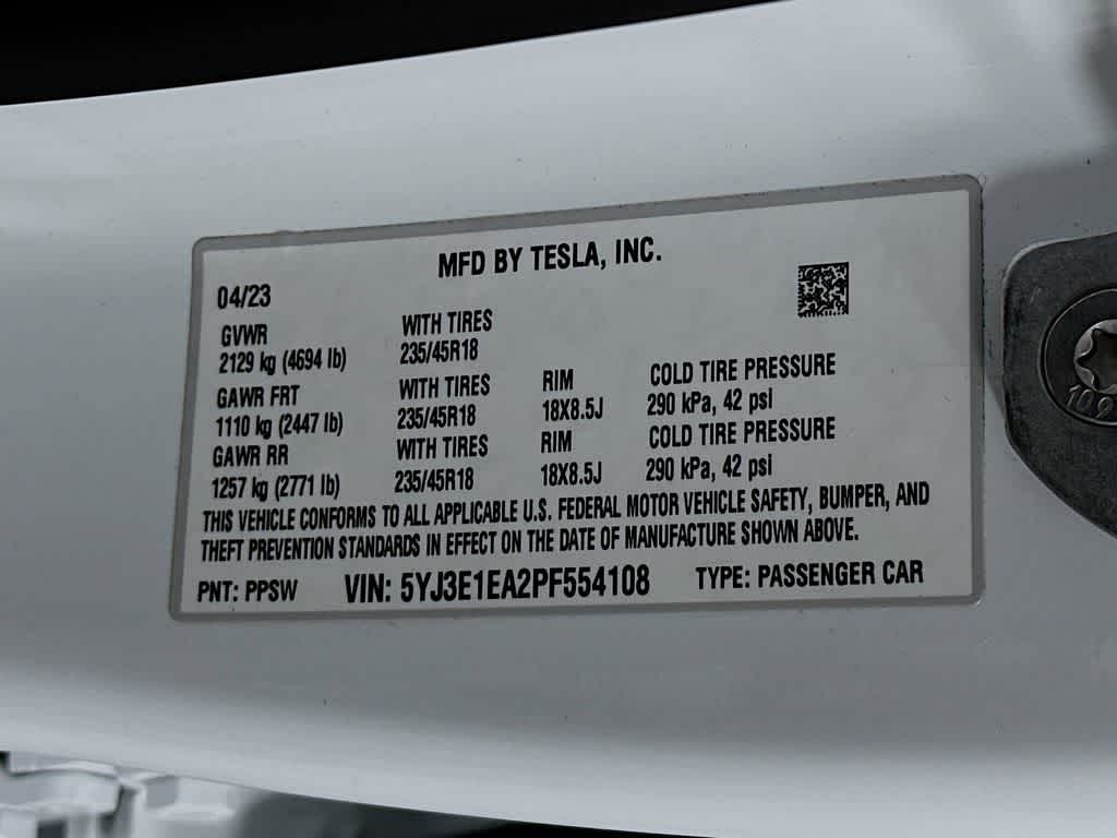 Thumbnail: 2023 Tesla Model 3 - 22