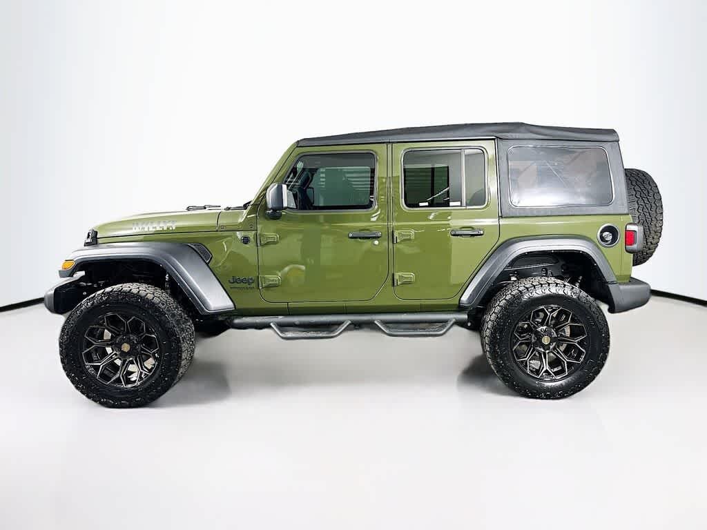 Certified 2021 Jeep Wrangler Unlimited Willys Sport SUV