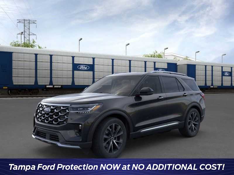 2025 Ford Explorer Platinum Hero Image