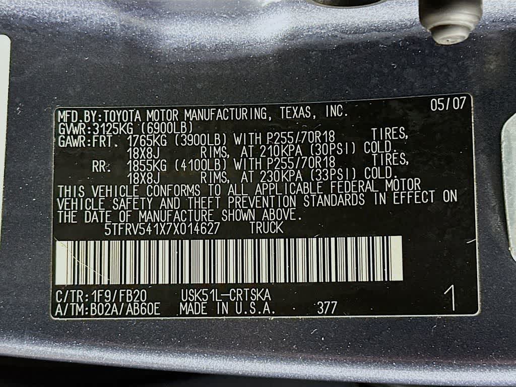 2007 Toyota Tundra SR5 22