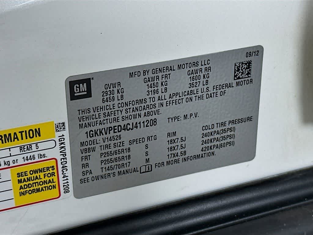 Thumbnail: 2012 GMC Acadia - 23