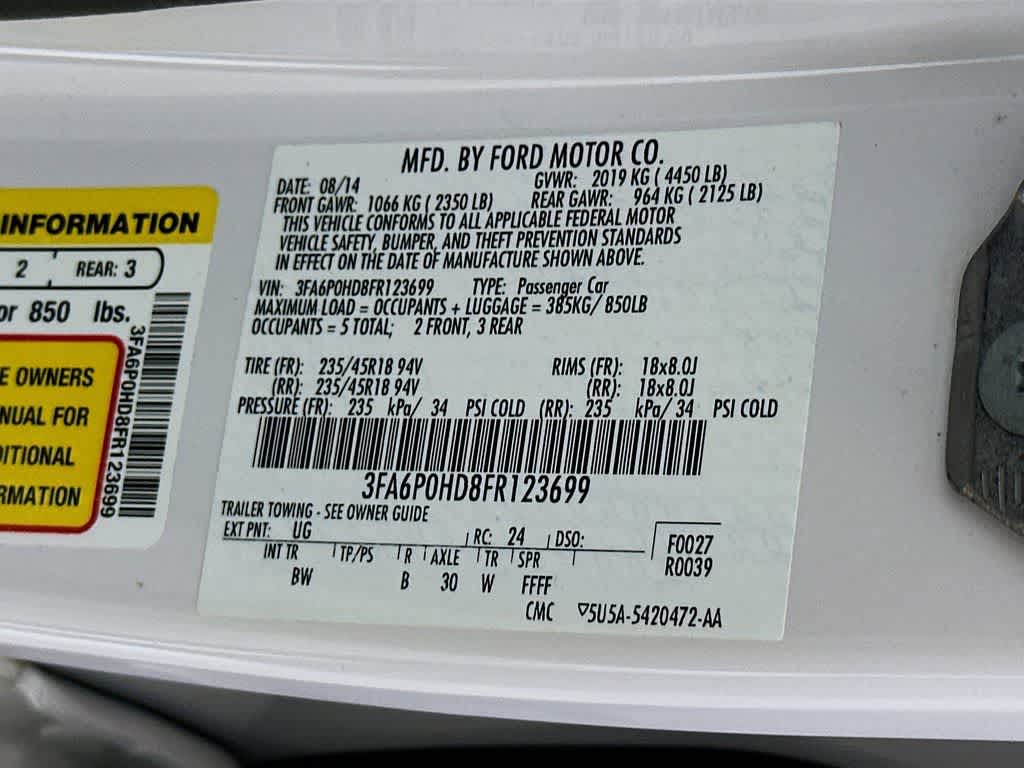 Thumbnail: 2015 Ford Fusion - 22