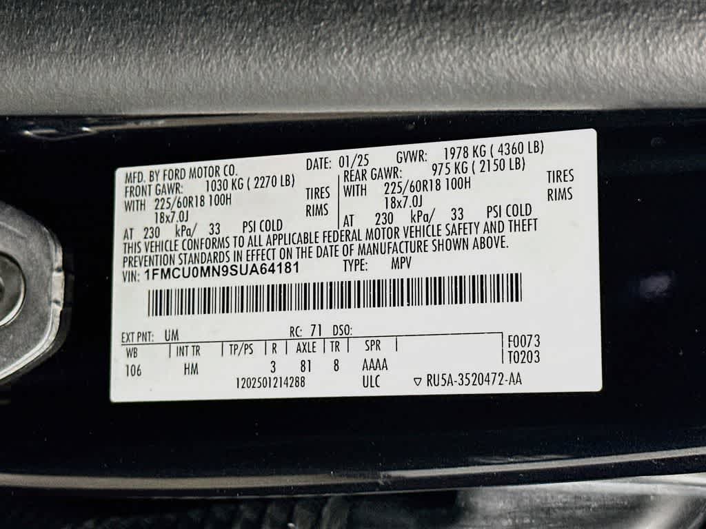 Thumbnail: 2025 Ford Escape - 22