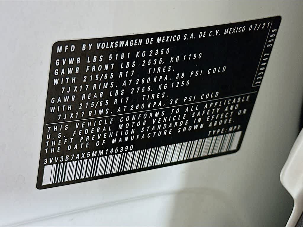 Thumbnail: 2021 Volkswagen Tiguan - 23