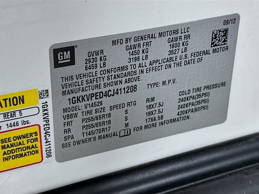 Thumbnail: 2012 GMC Acadia - 23