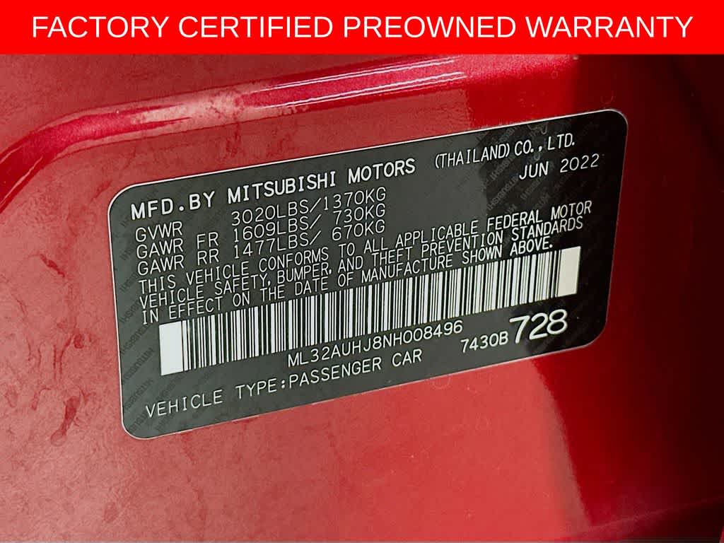Thumbnail: 2022 Mitsubishi Mirage - 21