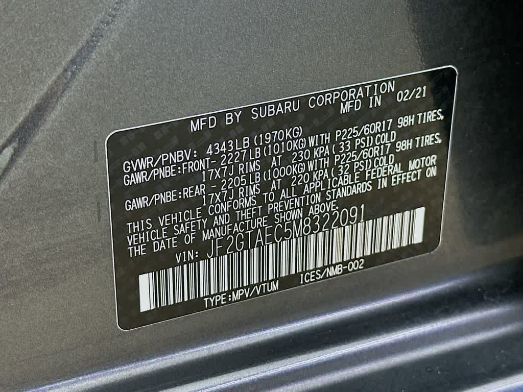 Thumbnail: 2021 Subaru Crosstrek - 22